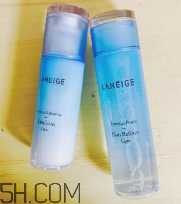 兰芝水衡水乳套装什么功效？适合肤质