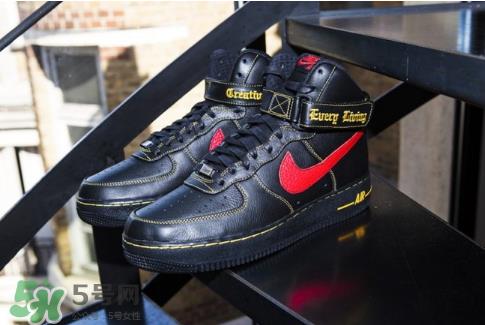 vlone与nike air force 1high联名款运动鞋配色有哪几种？