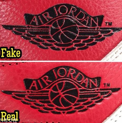 aj1黑红脚趾真假对比 轻松鉴定aj1黑红脚趾