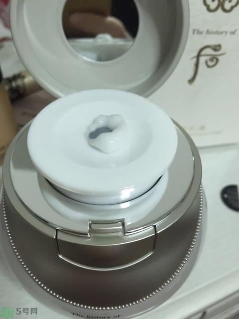 whoo后美白膏真假辨别对比图 
