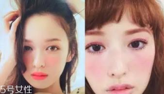 圆脸腮红怎么打显脸瘦？斜扫腮红分分钟变小脸