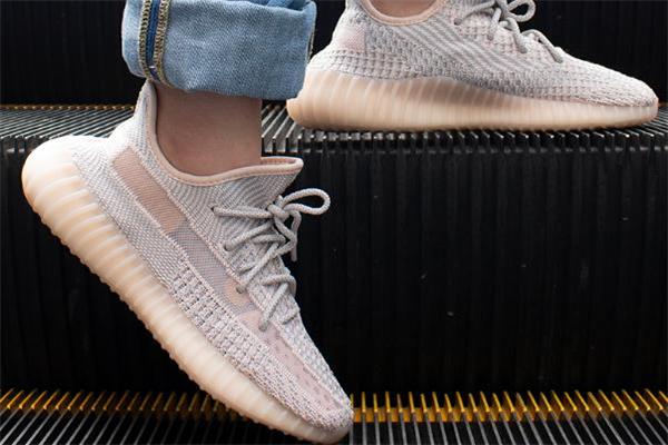 yeezy350粉天使真假对比 椰子350亚限粉天使真假辨别