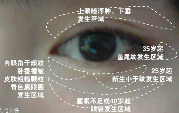 眼霜涂多大面积最好 不同面积不同效果