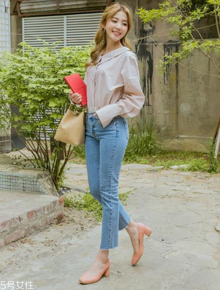 圆头高跟鞋怎么搭配？显高又淑女