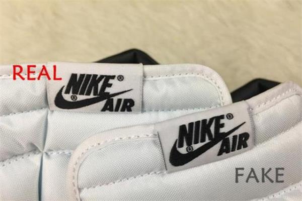 aj1红丝绸真假对比 aj1红丝绸黑脚趾真假鉴定