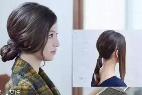 低发髻怎么盘发好看 洋气不老气的低发髻盘发