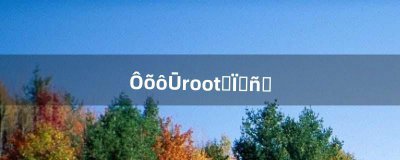 ​怎么弄root权限获取（一键root工具)