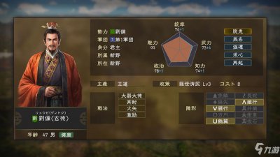​《三国志14》刘备怎么样 固有个性分享