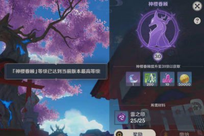 ​原神雷之印商店怎么开