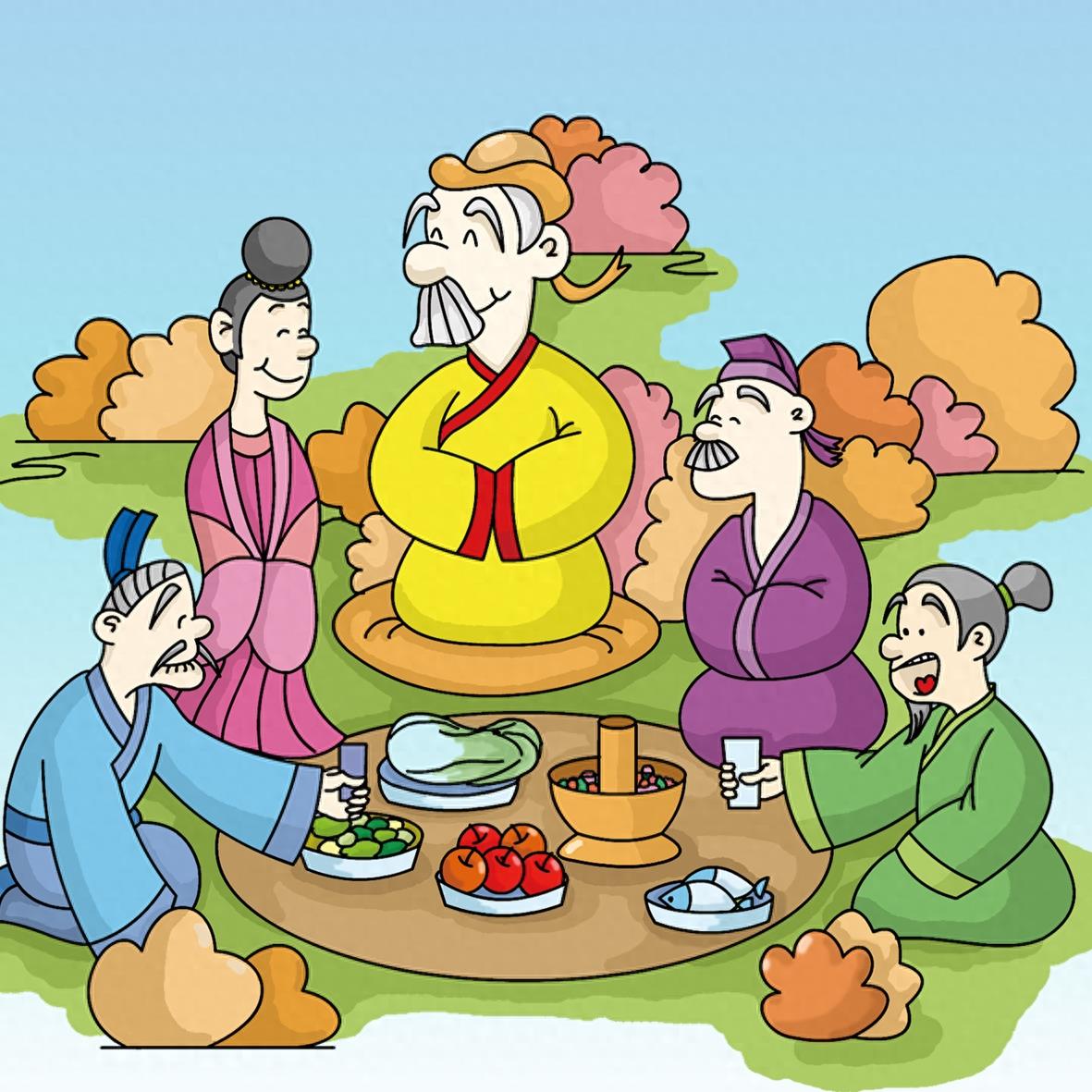 孝敬父母图集