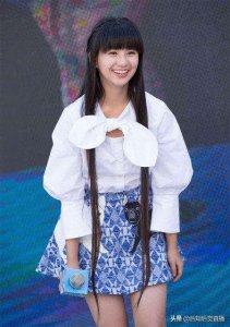 ​影视女演员小彩旗最美的10张照片欣赏，开朗乖巧 灵动而纯真