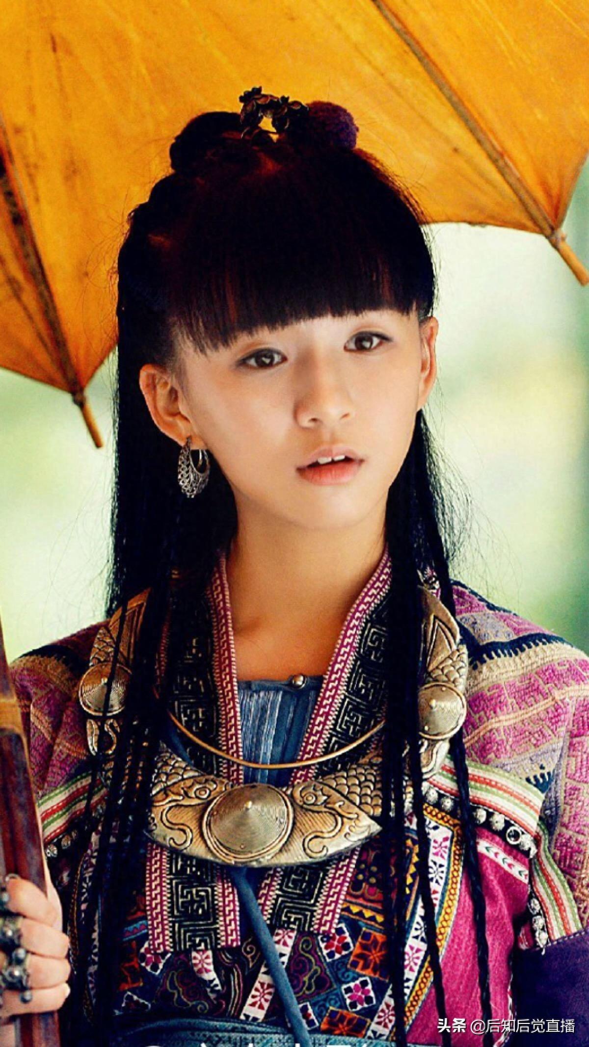 影视女演员小彩旗最美的10张照片欣赏，开朗乖巧 灵动而纯真