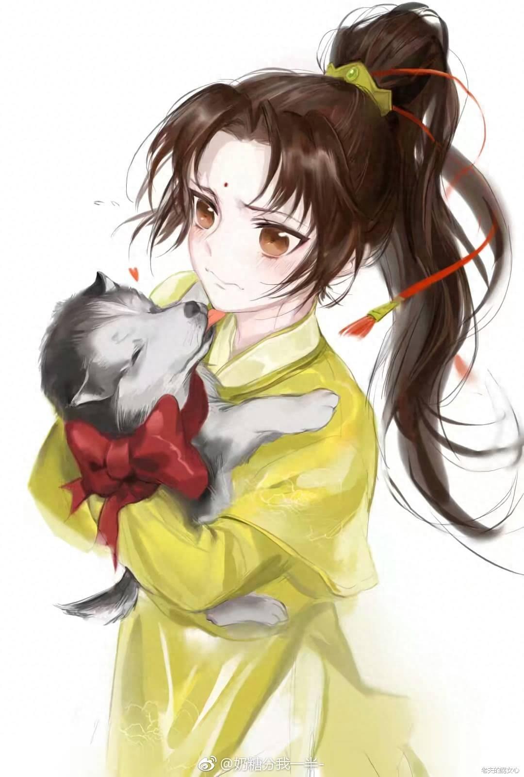 魔道祖师：超可爱的金凌图，我要送你许多狗子