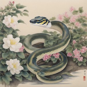 ​横斑锦蛇：亚洲东部和南部的珍贵食肉蛇类