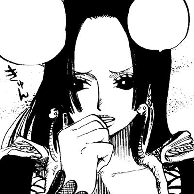 海贼王女帝汉库克漫画版头像 可爱卡通女生动漫头像