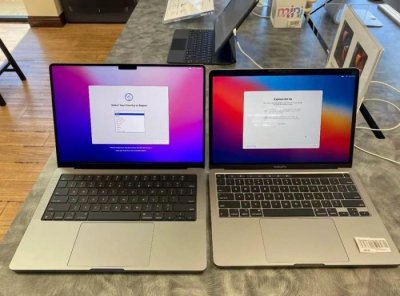 ​新款14吋MacBook Pro开箱：和现有13.3吋对比