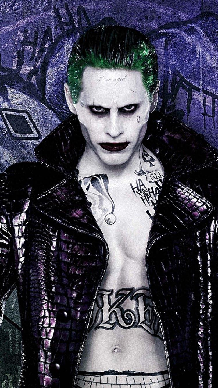 DC漫画超级反派、蝙蝠侠死敌小丑（Joker）手机绝版壁纸