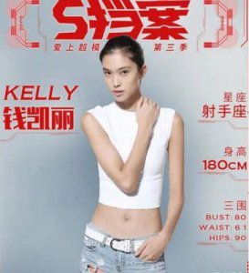 ​模特钱凯丽拒绝剪刘海引发争议，裸身公益广告展现使命感