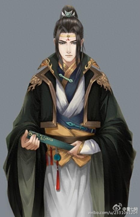 二次元里英俊潇洒的龙太子图集，海里的至尊王者
