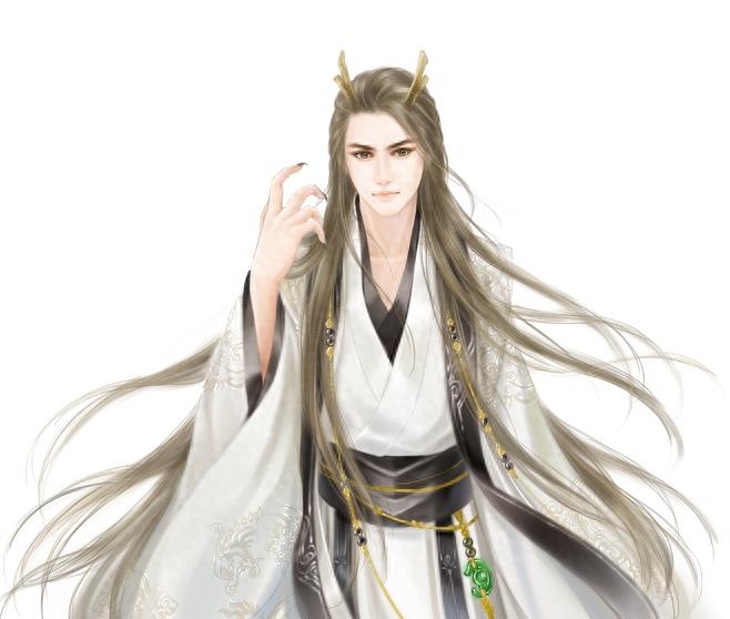 二次元里英俊潇洒的龙太子图集，海里的至尊王者