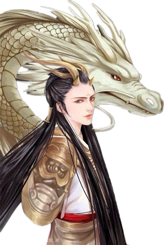 二次元里英俊潇洒的龙太子图集，海里的至尊王者