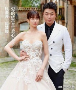 ​杜海涛沈梦辰婚纱照写真曝光，刚当完伴娘的沈梦辰美出了新高度