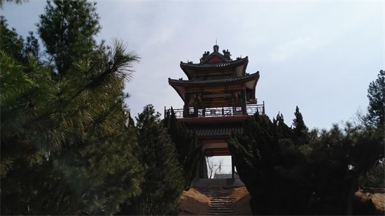 河北邯郸滏阳公园游记，滏水阁景观组图
