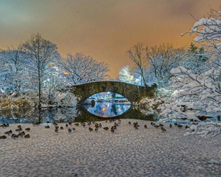真实美景：唯美的雪景高清图集