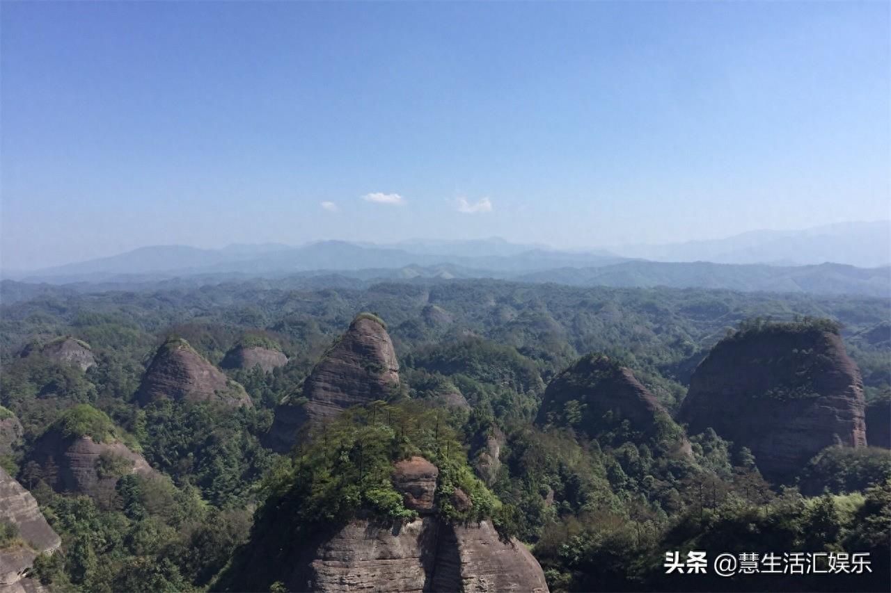 湖南怀化通道万佛山，旅游度假好去处，著名观赏爬山风景区