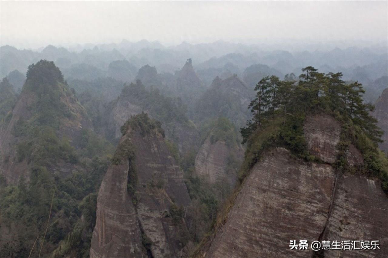 湖南怀化通道万佛山，旅游度假好去处，著名观赏爬山风景区