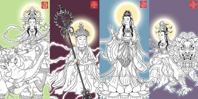 ​西游世界中的四大菩萨，谁的实力最强？