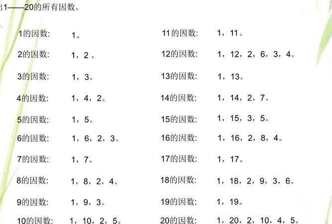 合数什么意思