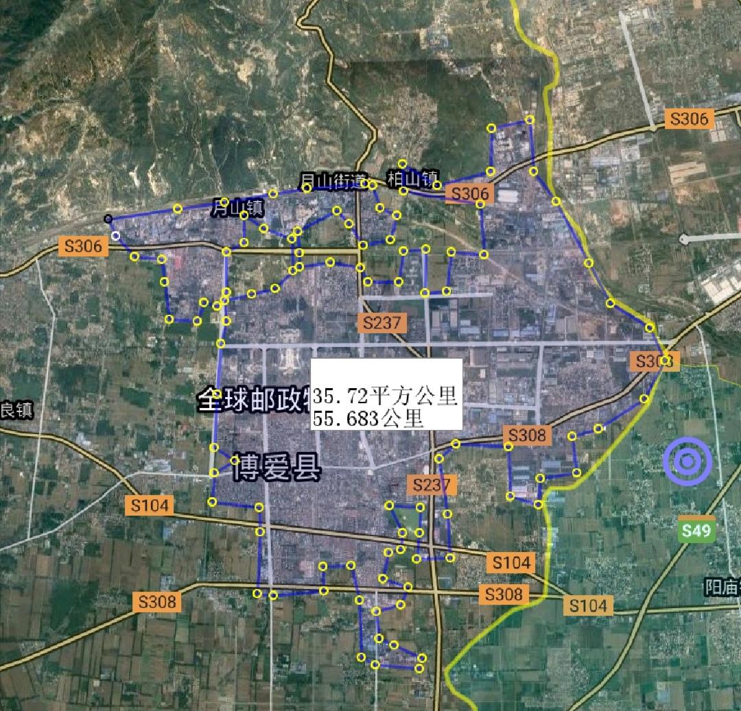 河南焦作哪个县面积最大(焦作市各区县建成面积排名)