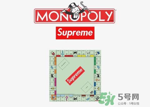 supreme版大富翁是什么样的？大富翁和supreme联名是真的吗？