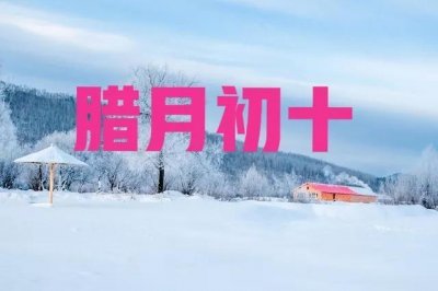 今日腊月初十,老话“收不收,就看腊月初十”,有啥说法?