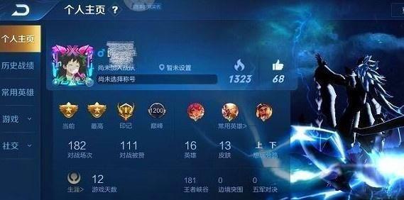 王者荣耀6张罕见截图:12天上王者不算啥,这位大神4年打10万场