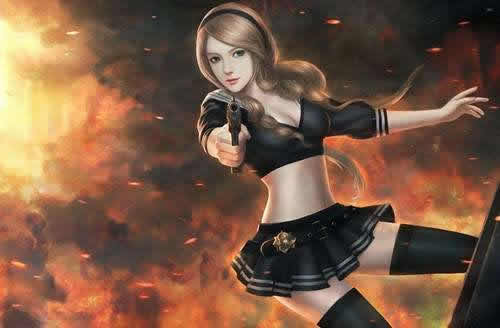 火线精英透视看女角色 火线精英女角色透视图