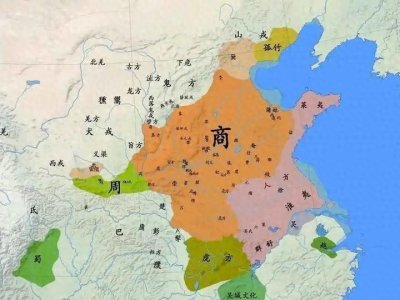 周朝及春秋战国诸侯国地图演变史