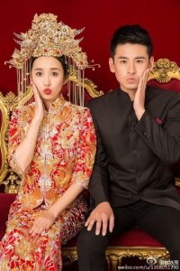 吕一钱泳辰大婚晒亲吻照:得一人足矣