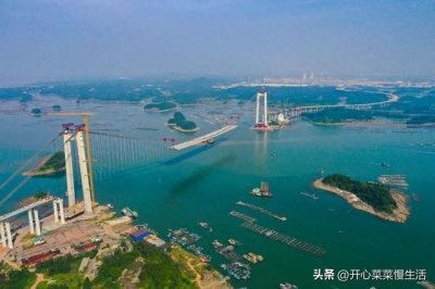 广西最大跨海大桥,宛若巨龙横跨海面,简直可与港珠澳大桥相比