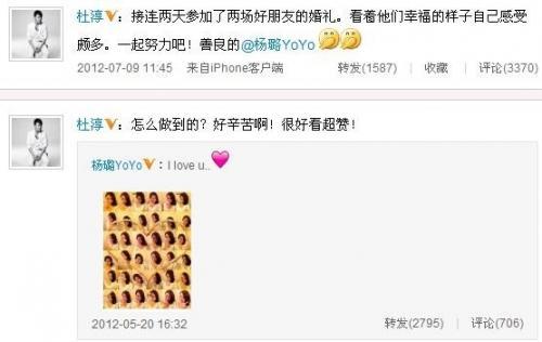 张嘉倪杜淳接受采访 又见一帘幽梦播出十年(7)