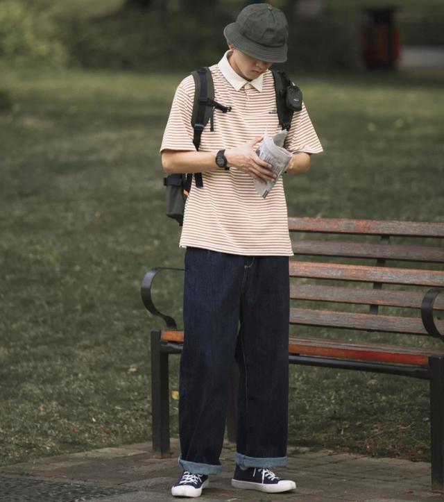 男士潮流穿搭ins酷男孩（夏日街头的休闲男孩）(8)