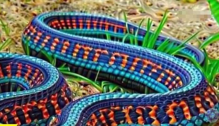 世界上最美的十种蛇，第六名长得跟彩虹似的，第一名濒临灭绝