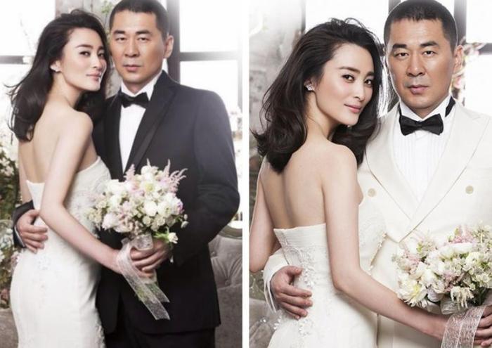 42岁蒋勤勤和老公及儿子近照，被传插足劈腿，丈夫显老孩子像爹