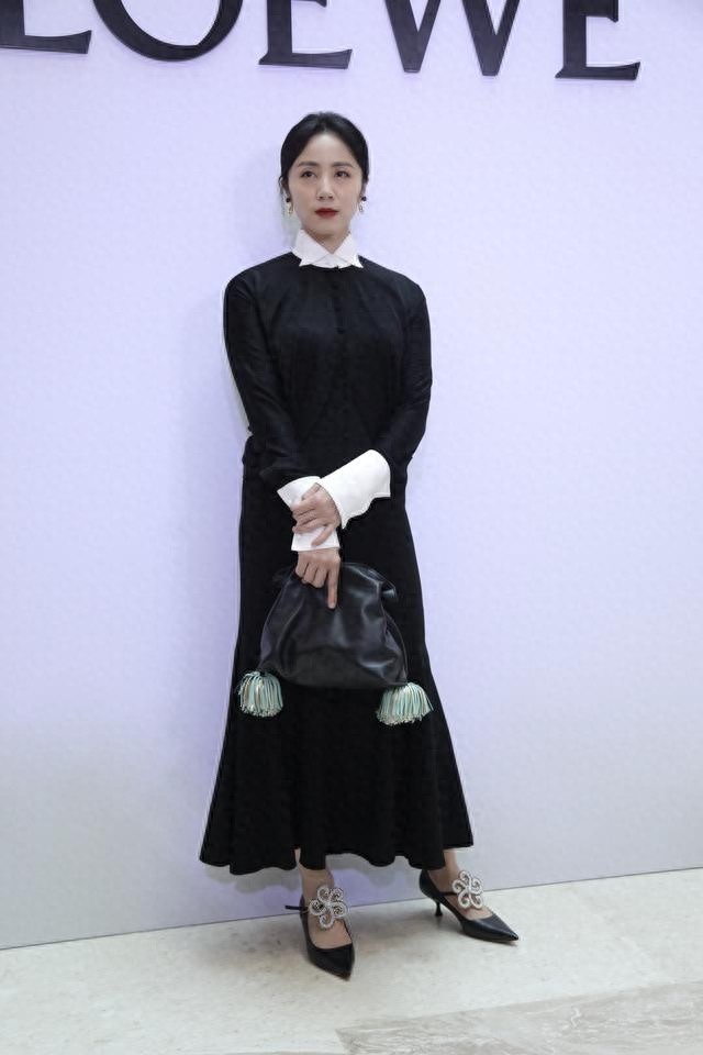 黄磊老婆孙莉、抛开贤妻良母的形象、没想到还有这么有气质的一面