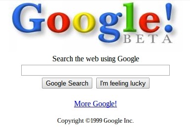 1996-2020：Google 谷歌搜索主页是如何变迁的？