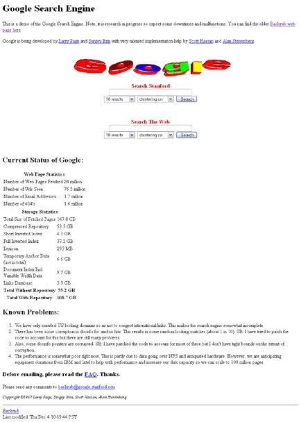 1996-2020：Google 谷歌搜索主页是如何变迁的？