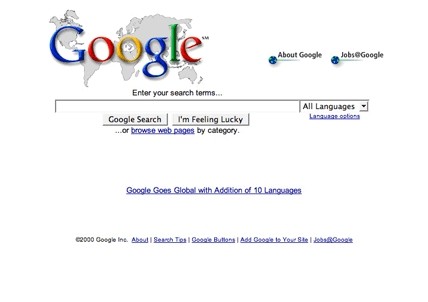 1996-2020：Google 谷歌搜索主页是如何变迁的？