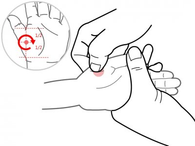 ​「板门穴」脾胃之门，调理积食、呕吐、腹泻，效果好