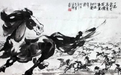 ​【成语典故】一马当先